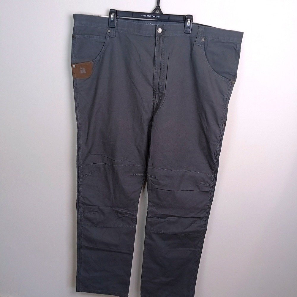 Wrangler RIGGS Workwear Pants Mens 46x32 Gray New Utility Straight Stretch
